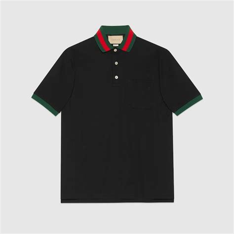 gucci snake and bee polo|Gucci polo brown thomas.